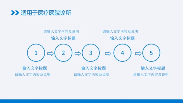 蓝色清新医疗ppt动态模版