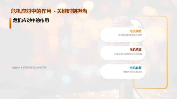 公关策略与媒体形象