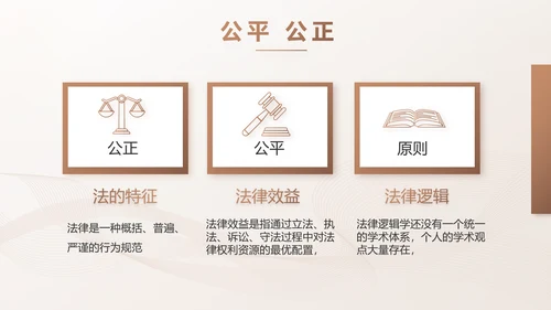简约大气法律知识工作汇报动态PPT
