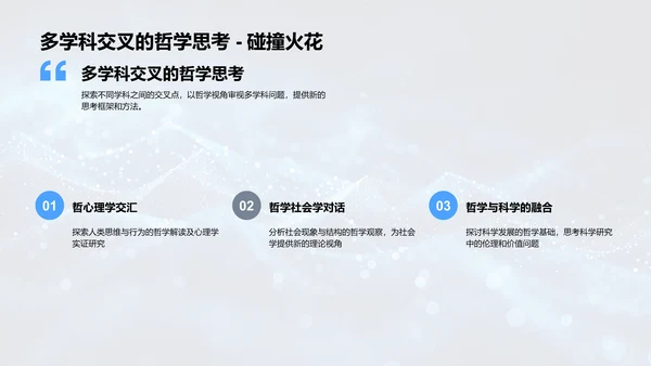 哲学研究报告PPT模板