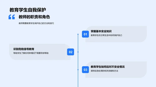 教师安全教育讲座PPT模板