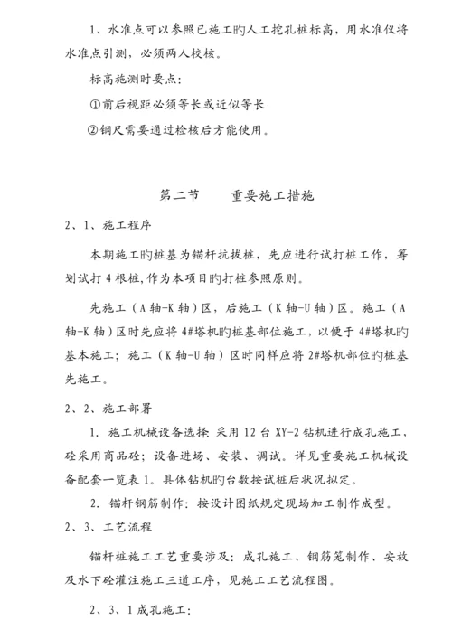 基础锚杆桩综合施工专题方案.docx