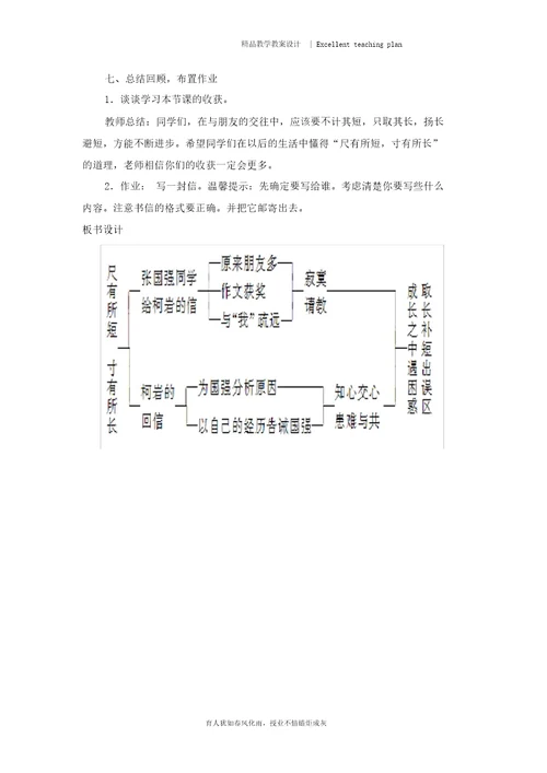 28.尺有所短寸有所长教学设计新部编版.x