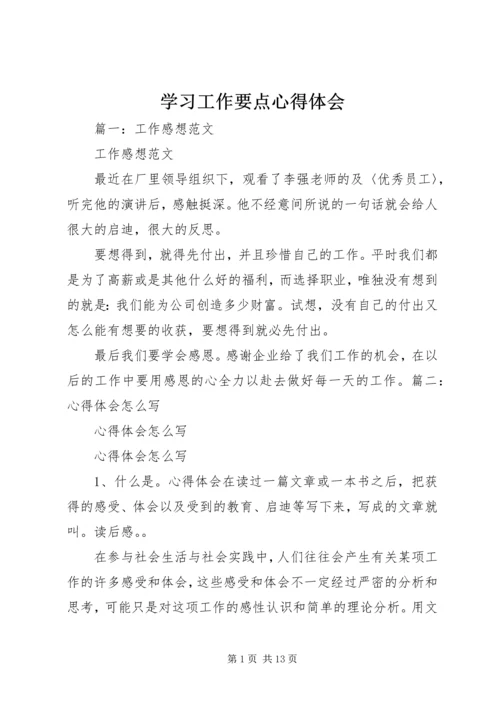 学习工作要点心得体会 (2).docx