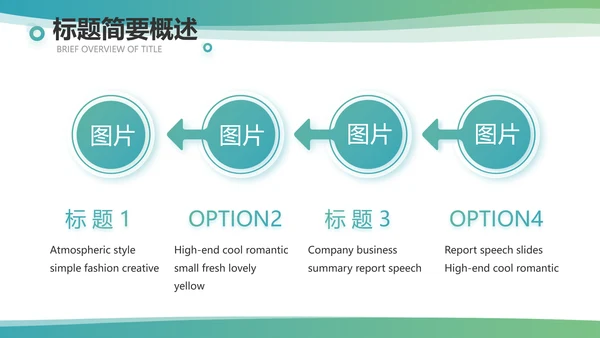 简约大气公司产品介绍宣传通用PPT模板