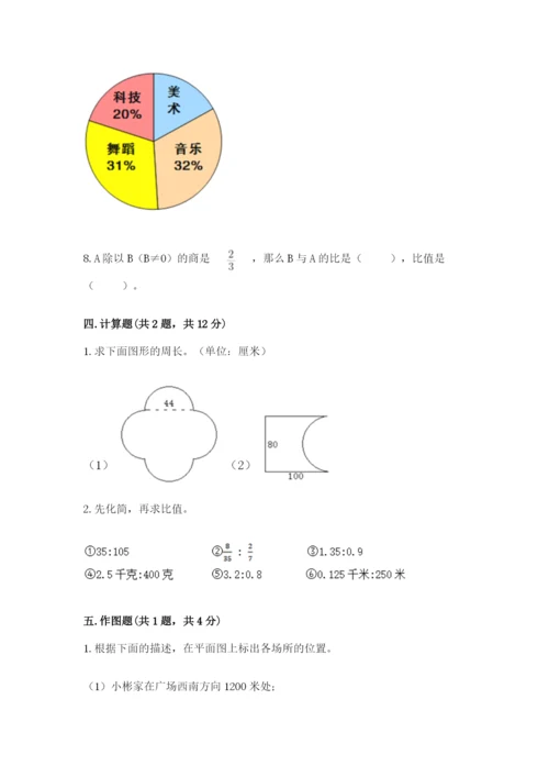 六年级数学上册期末考试卷附答案（培优a卷）.docx