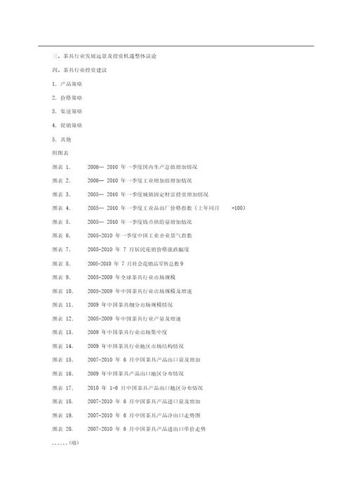 中国茶具行业市场前景与投资分析报告