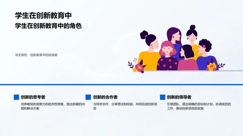 创新教育解析PPT模板