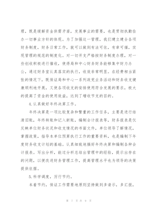 实习会计个人总结报告.docx