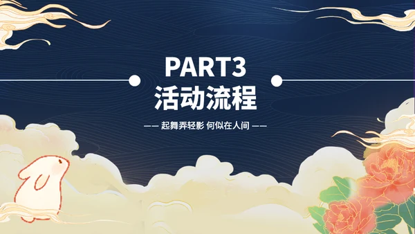 中秋节嫦娥奔月国潮活动策划通用PPT模板