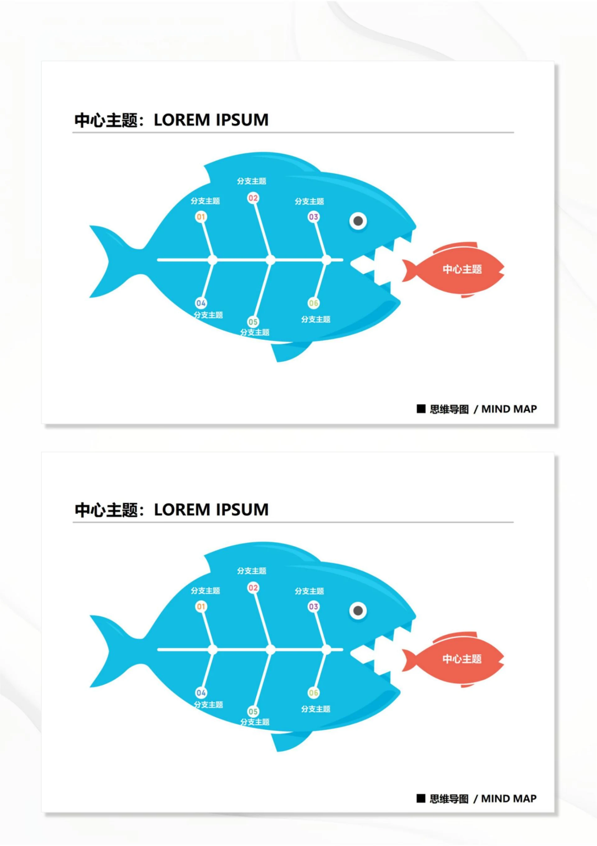 思维导图鱼骨图13