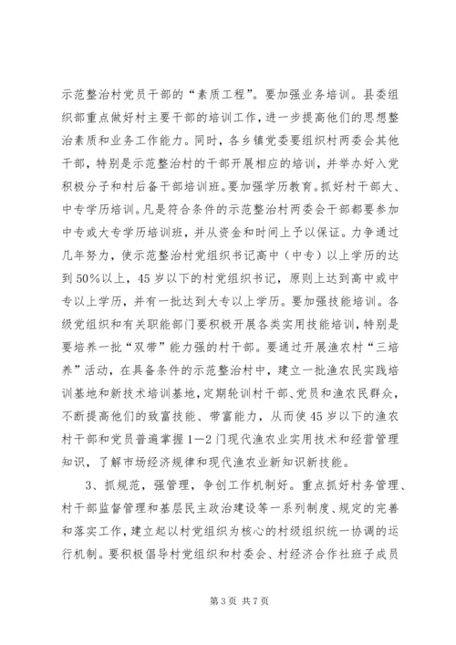 整治村党建工作的意见.docx
