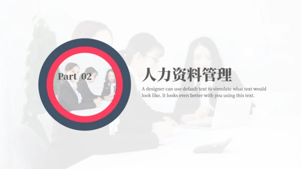 HR人事行政工作培训通用PPT课件模板