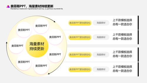 黄色插画扁平风评优评先方案PPT