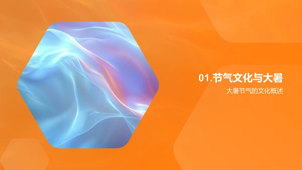 大暑节气文化报告PPT模板