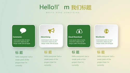口腔医学科研成果展示动态PPT