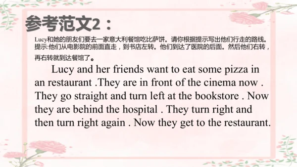 人教版(PEP)六年级英语上册期末作文总复习课件(共26张PPT)