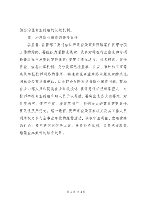 镇开展治理商业贿赂专项工作方案 (2).docx
