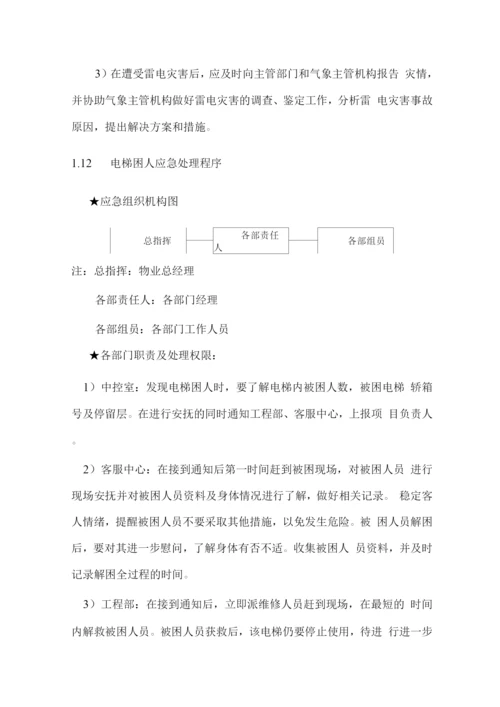 物业管理服务突发事件应急措施方案.docx