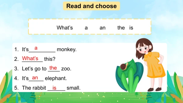 Unit 3 Amazing animals 单元复习课件(共33张PPT)