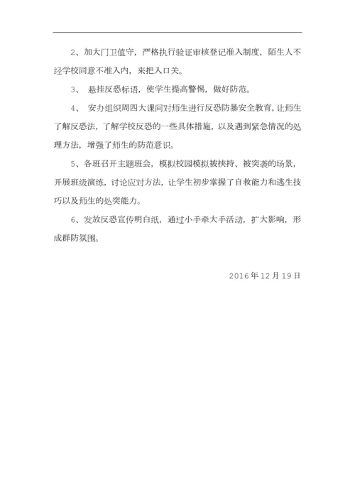 泰山小学反恐宣传教育活动方案.docx