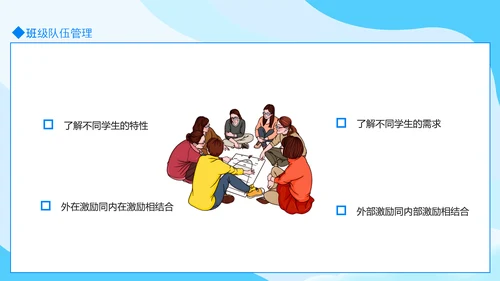 大学班级事务及制度信息管理PPT模板