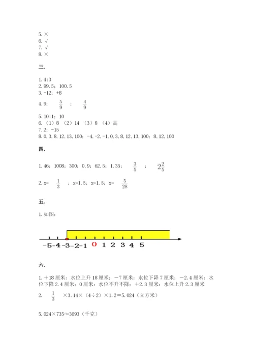 冀教版小升初数学模拟试题附答案（黄金题型）.docx