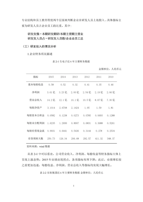 0301高新技术企业研发投入与产出评价.docx