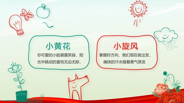 小学生缅怀革命先烈传承红色精神动态PPT模板
