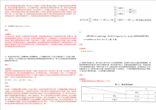 考研考博武昌职业学院2023年考研经济学全真模拟卷3套300题附带答案详解V1.4