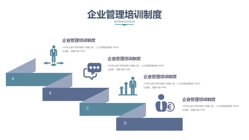 人力资源管理公司制度员工培训通用PPT模板