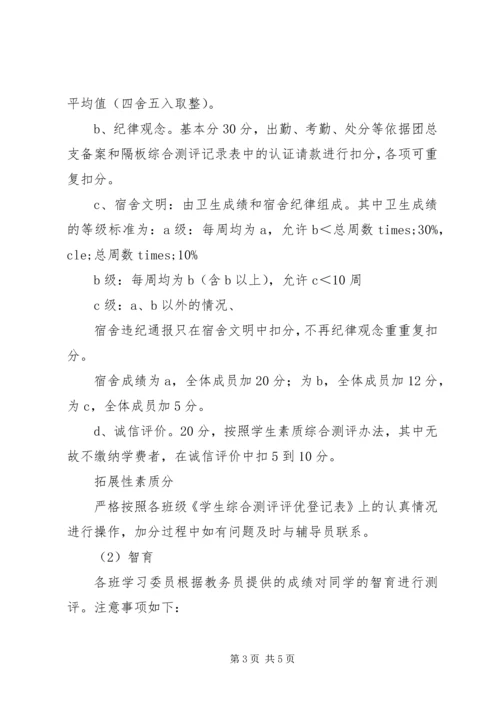 综合测评初评工作方案 (2).docx