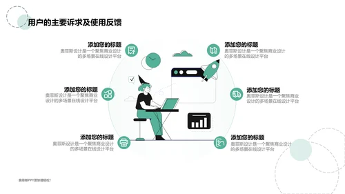 简约风工作项目总结汇报