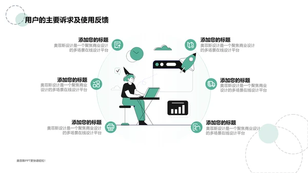 简约风工作项目总结汇报