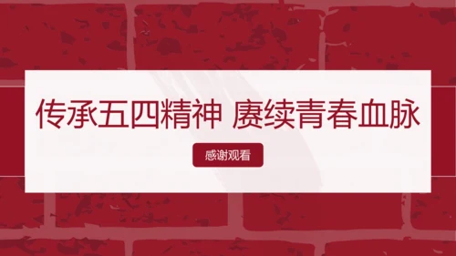 党政风五四青年节教育PPT