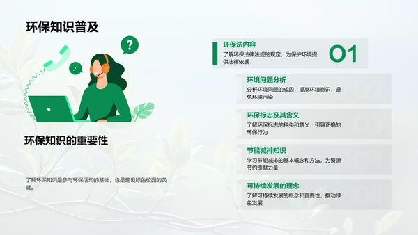 从我做起：校园环保行动