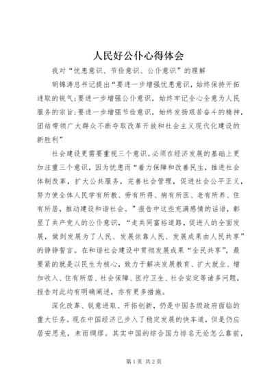 人民好公仆心得体会.docx