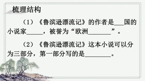 快乐读书吧：漫步世界名著花园 课件