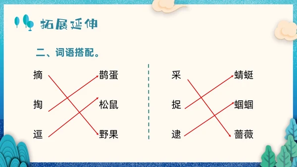 蓝色剪纸小学语文二年级下册PPT课件祖先的摇篮PPT模板宣小学语文二年级下册课件