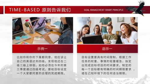 大气实用商务风目标计划管理SMART原则PPT模板
