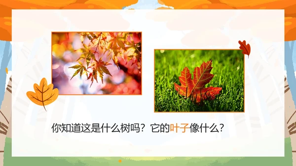 部编版三年级上册《铺满金色巴掌的水泥道》PPT模板