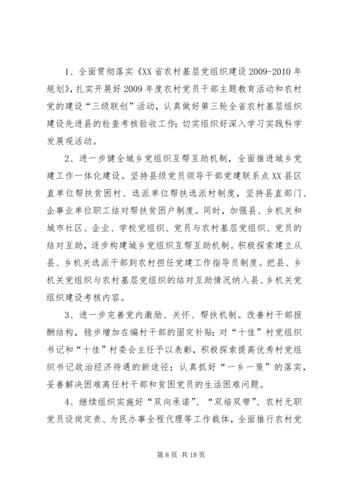 农村基层组织建设工作会议上的讲话.docx