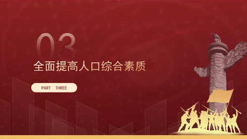 新时代人口高质量发展的根本遵循专题党课PPT