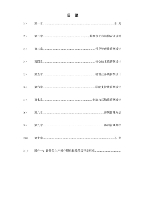 服装公司薪酬福利管理手册.docx