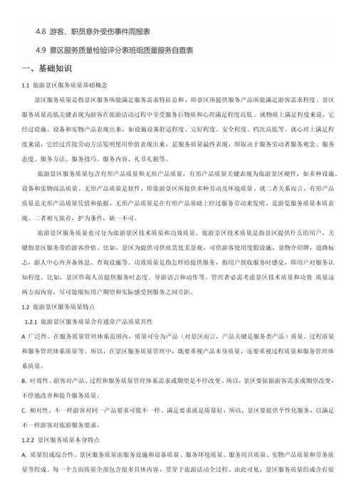 景区服务质量管理综合手册.docx