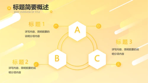 橙色时尚工作总结汇报商务动态PPT