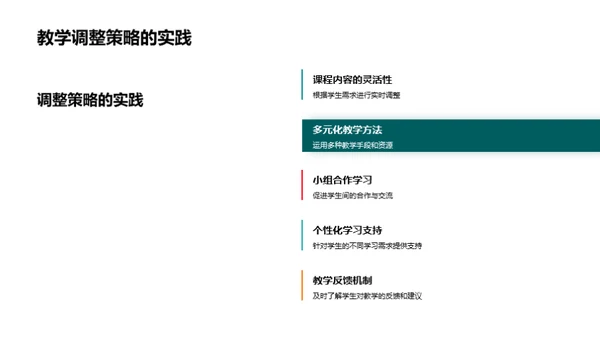 教学改革新视角