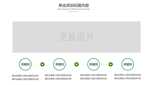 绿色内蒙古大草原民族风情蒙古包PPT模板