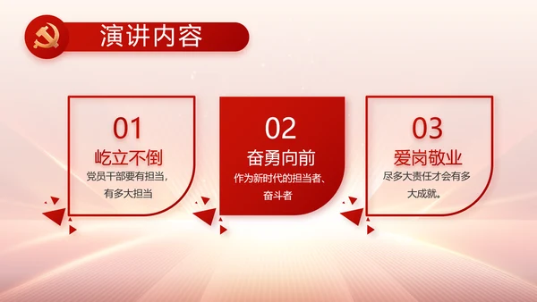 党支部党员大会工作总结汇报动态PPT