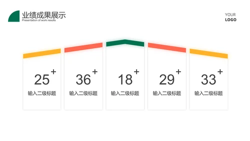 黄色扁平风清新总结汇报PPT模板